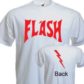 Flash Gordon Retro 80s T Shirt, Stag, Fancy Dress, Queen Freddie 