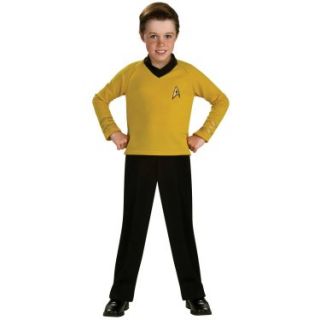 Halloween Costumes Star Trek Classic Gold Child Costume