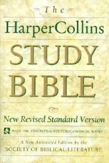 The Harpercollins Study Bible Standard Version with the Apocryphal 