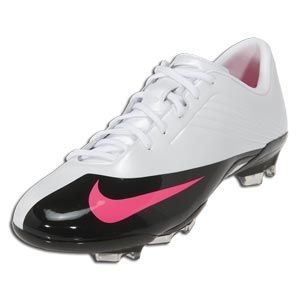 Image of Nike Mercurial Talaria V FG   White/Pink Flash/Black/Metallic 
