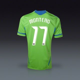 adidas Fredy Montero Seattle Sounders Authentic Home Jersey 2011 