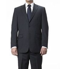 Traveler Tailored Fit 2 Button Suits Plain Front Trousers