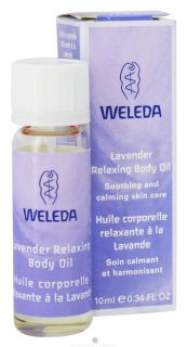 Weleda   Lavender Relaxing Body Oil   Travel Size   0.34 oz. Soothing 