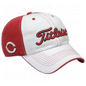 TITLEIST MLB HAT REDS