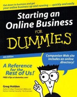   Business for Dummies by Greg Holden 2005, Paperback, Revised
