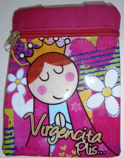 Virgencita Plis Our Lady of Guadalupe Purse Distroller Style Catholic 