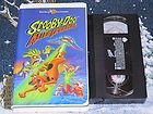 WARNER BROTHERS SCOOBY DOO AND THE ALIEN INVADERS CHILDRENS KIDS VHS 