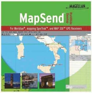   Worldwide Basemap Mapping Software For Meridian Color, Gold GPS