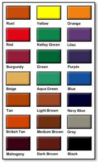   shoe/boot Dye black/navy/red​/brown/tan/bur​gundy/green_ru​st