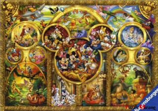 Jigsaw Puzzles 1000 Pieces The Best Disney Themes / Ravensburger