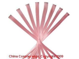 light pink hair extensions in Womens Hair Extensions
