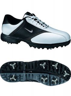 NIKE Heritage White/Black Golf Shoe   Mens 14 Medium