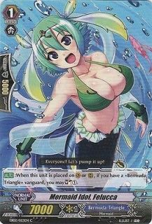 4x Mermaid Idol, Felucca   EB02/023EN   C MINT Cardfight Vanguard