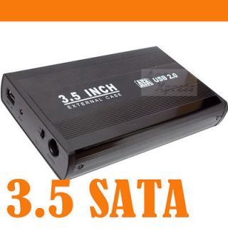   inch USB 2.0 SATA HDD DESKTOP COMPUTER Hard Drive Case Enclosure Box