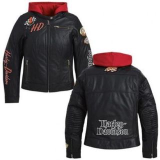 harley davidson 3 in 1 leather jacket in Clothing,  