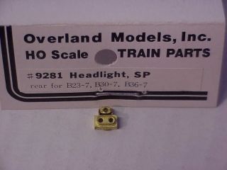 HO BRASS Overland Diesel SP Rear Headlight #9281