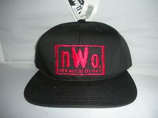 Vtg NWO New World Order Twins Enterprises Snapback hat cap wrestling 