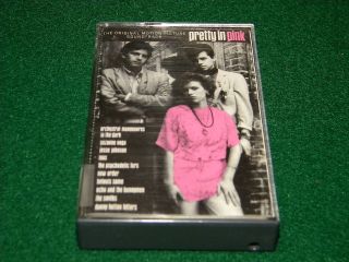 CASSETTE TAPE PRETTY IN PINK MOVIE SOUNDTRACK 1986 A&M RECORDS OOP 