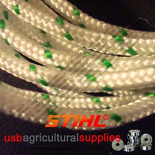 PULL STARTER CORD ROPE 4MM X 5 MTRS METRE CHAINSAW STRIMMER STIHL 