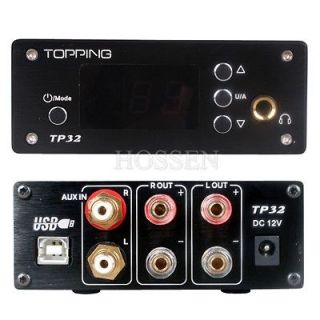 Topping TP32 Class T Amp TA2024 Power Amplifier Headphone AMP+ Remote 