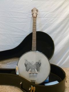 Triple X Brand Tenor short scale banjo Refinished original 
