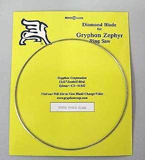 rle GRYPHON RING SAW BLADE for ZEPHYR SAW / GLASS OR ROCK, STANDARD