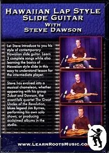 Hawaiian Lap Style Slide Guitar Steve Dawson DVD NEW