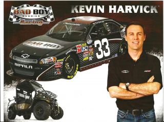 2012 KEVIN HARVICK #33 BAD BOY BUGGIES NASCAR NATIONWIDE SERIES 