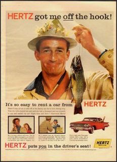 1960 Vintage Ad for Hertz Rent a Car (051712)