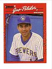Gus Polidor 1990 Topps PSA DNA Auto Signed Milwaukee Brewers