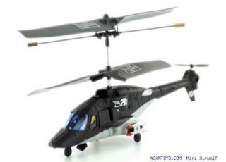 Set of 3 New Mini Airwolf 3CH Indoor RC Helicopters