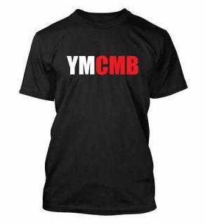 YMCMB logo T shirt Young money Cash High LIFE Swag wayne Drake 2 color 