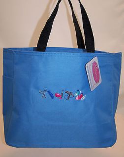 Hair Dryer Comb Nail Polish Beautician Stylist Essential Tote Bag 