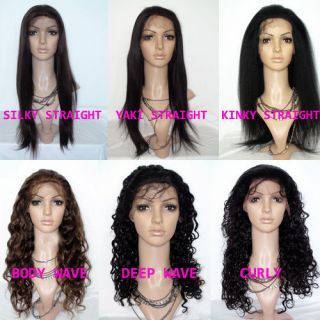   Remy Human Hair Full&Front Lace Wigs Ponytail Baby Hair Best Buy