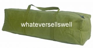 HEAVY DUTY COTTON CANVAS TOOL BAG holdall tools work large 18 24 30 