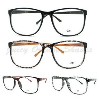 Unisex Eyeglasses Clear Lens Optical Frame Nerdy Fashion Glasses New 4 
