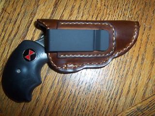 Handmade Leather IWB Holster for NAA/North American Arms Black Widow