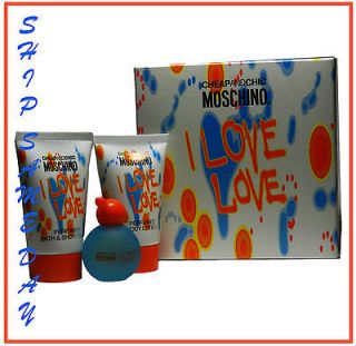 Newly listed MOSCHINO CHEAP & CHIC I LOVE LOVE Gift Set for women 