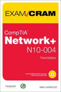  Network N10 004 Exam Cram by Mike Harwood 2009, Paperback