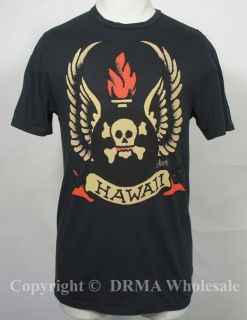 Authentic SAILOR JERRY Tattoo Hawaiian Bomb Slim Fit T Shirt S M L XL 