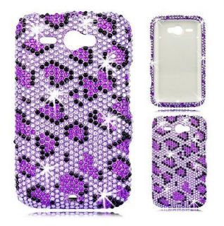   Rhinestone DIAMOND Bling Protector Cover for AT&T HTC STATUS Case