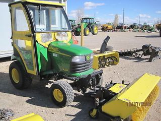 John Deere X485 Ultimate Garden Tractor   Perfect for Snow Removal 