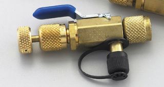   Jacket 18975 1/4 Ball Valve 4 In 1 Vacuum Charge Valve & Core Tool
