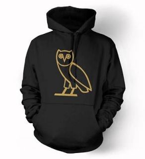 OVOXO Gold Owl Drake Hoodie Octobers own OVO XO kiss hooded 