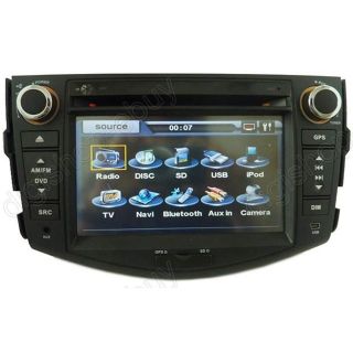 Indash Stereo Autoradio 2 Din DVD Player GPS Navigation for Toyota 