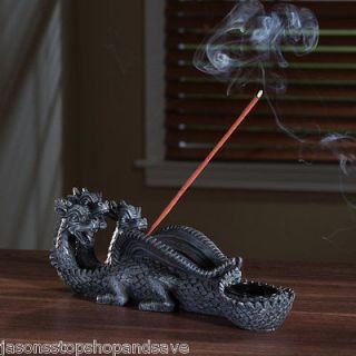   Expressions by Hosley 3 Headed Dragon Incense Stick Cone Burner Holder