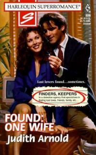   Wife Finders, Keepers Vol. 809 by Judith Arnold 1998, Paperback