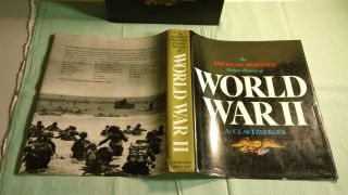 THE AMERICAN HERITAGE PICTURE HISTORY OF WORLD WAR II (1966, HARDCOVER 