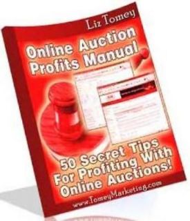 Online Auction Profits Manual Ebook/PDF For Kindle/Nook/Ip​ad  1 