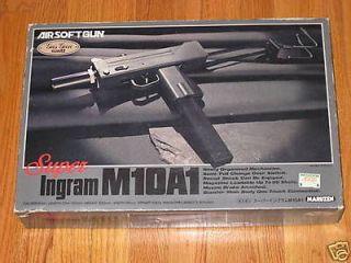 Maruzen Super Ingram M10A1 MAC 10 Classic Gas Airsoft Gun
